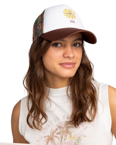 Roxy Donut Spain - Trucker Cap for Women - Truckerkappe - Frauen - One Size - Braun. von Roxy