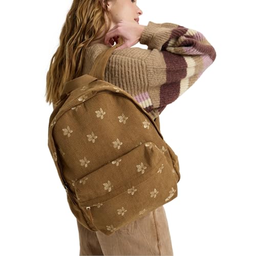 Roxy Feeling Emby - Medium Backpack for Women - Mittelgroßer Rucksack - Frauen - One Size - Braun. von Roxy