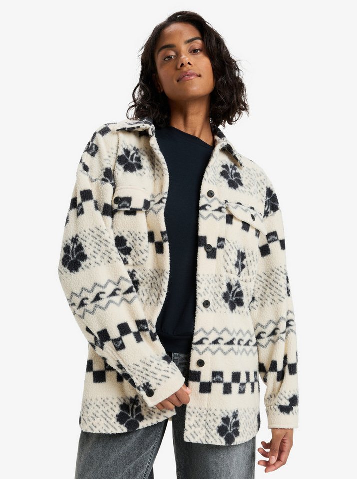 Roxy Fleecejacke MORNING CRUSH SHACKET (1-St) von Roxy