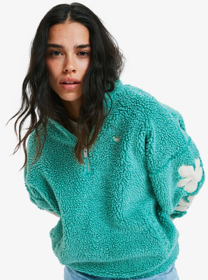 Roxy Fleecepullover Far Away - Fleece mit Reißverschluss für Frauen von Roxy