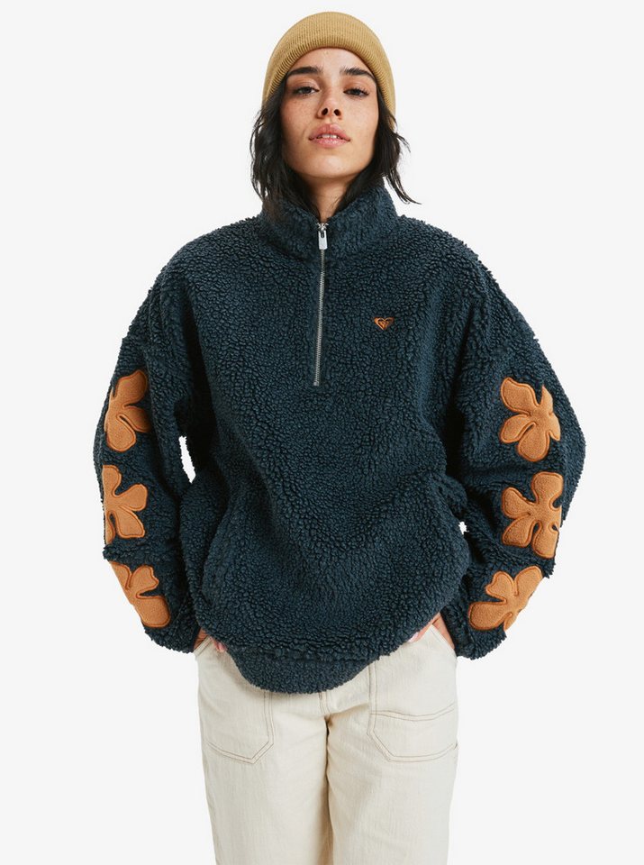 Roxy Fleecepullover Far Away - Fleece mit Reißverschluss für Frauen von Roxy