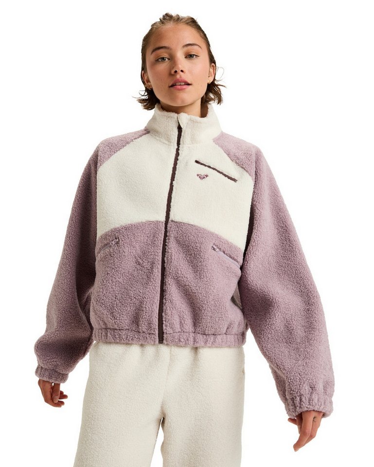 Roxy Fleecepullover Waves Of Warmth Colorblock von Roxy