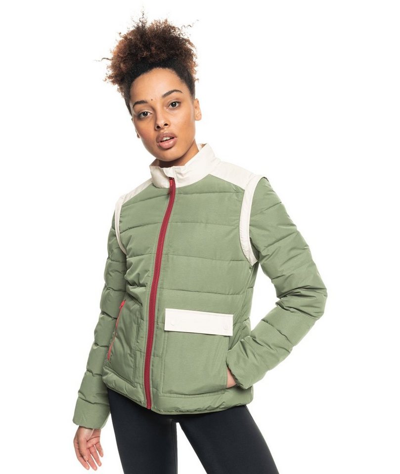 Roxy Funktionsjacke ROXY Sport Jacke Crazy Fantasy Deep Lichen Green von Roxy