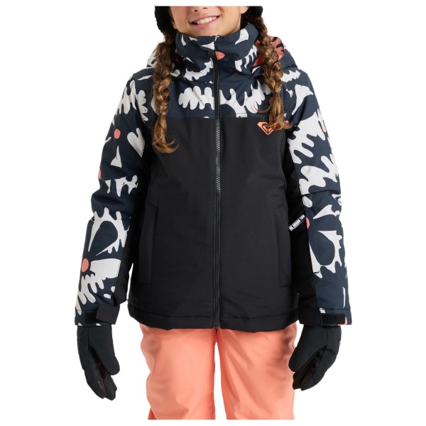 Roxy - Girl's Galaxy Jacket - Skijacke Gr 10 - M schwarz von Roxy