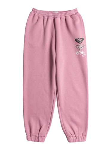 Roxy Girl's SURF Feeling Wide Brushed Pants, Mauve Orchid, 14 Jahre von Roxy