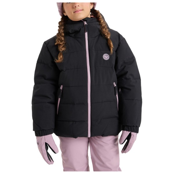 Roxy - Girl's Snowy Hill Puffy - Skijacke Gr 8 Years - S schwarz von Roxy