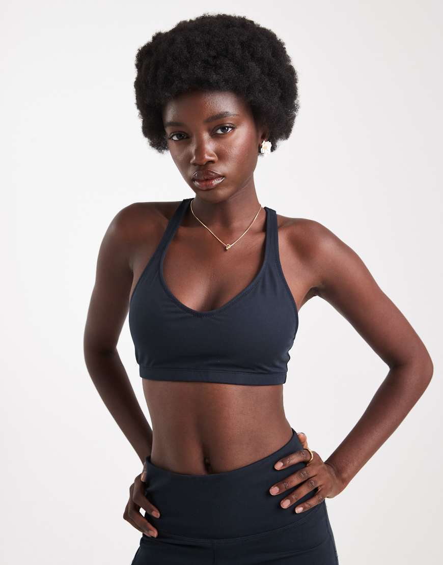Roxy - Heart into it - Sport-BH in Anthrazit-Schwarz Roxy - Heart into it - Sport-BH in Anthrazit-Schwarz von Roxy