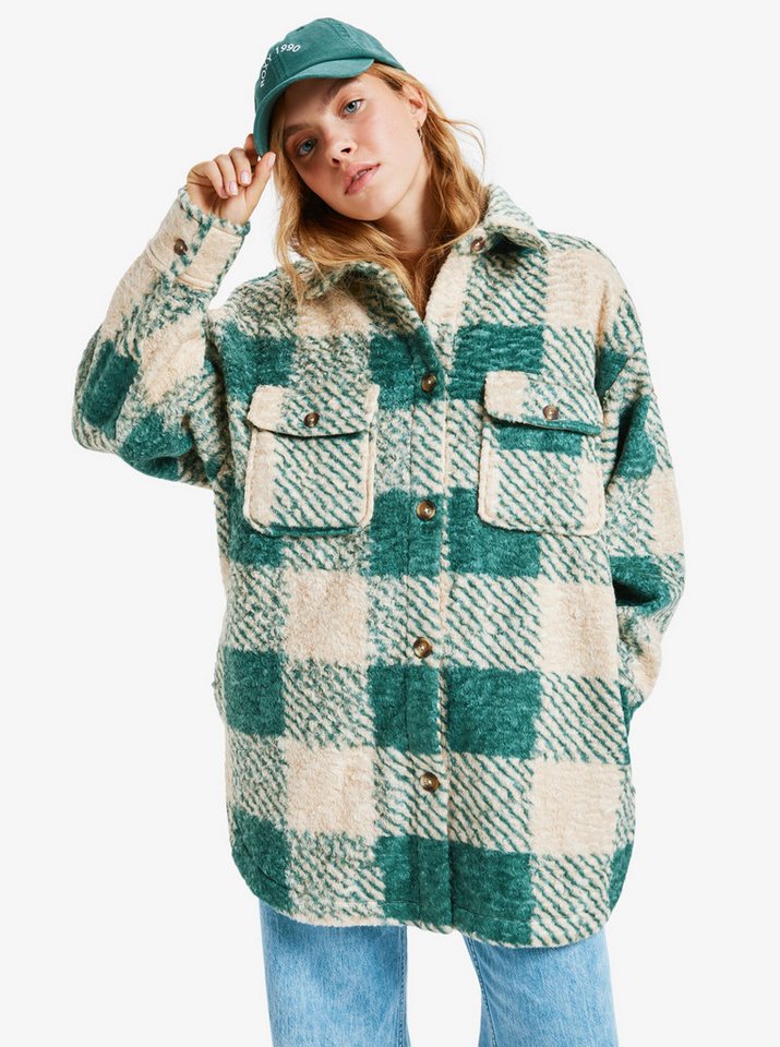 Roxy Hemdjacke Over And Above - Fleece-Overshirt für Frauen von Roxy