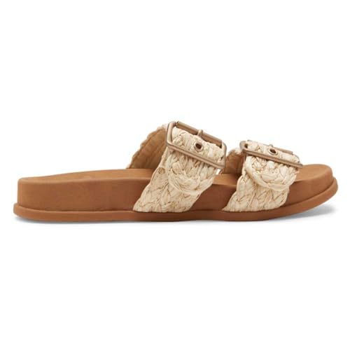 Roxy Into Summer - Slide Sandals for Women - Pantoletten - Frauen - 37 - Weiss. von Roxy