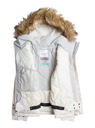 Roxy Jet Ski - Technical Snow Jacket for Girls 4-16 - Funktionelle Schneejacke - Mädchen 4-16 - 14 - Weiss. von Roxy