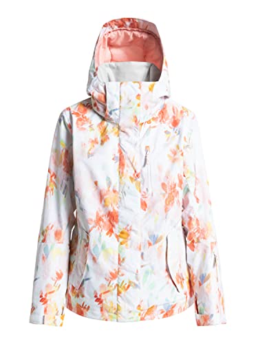 Roxy Jetty - Insulated Snow Jacket for Women - Isolierte Schneejacke - Frauen - S - Weiss. von Roxy