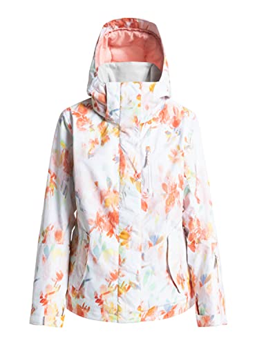 Roxy Jetty - Insulated Snow Jacket for Women - Isolierte Schneejacke - Frauen - M - Weiss. von Roxy