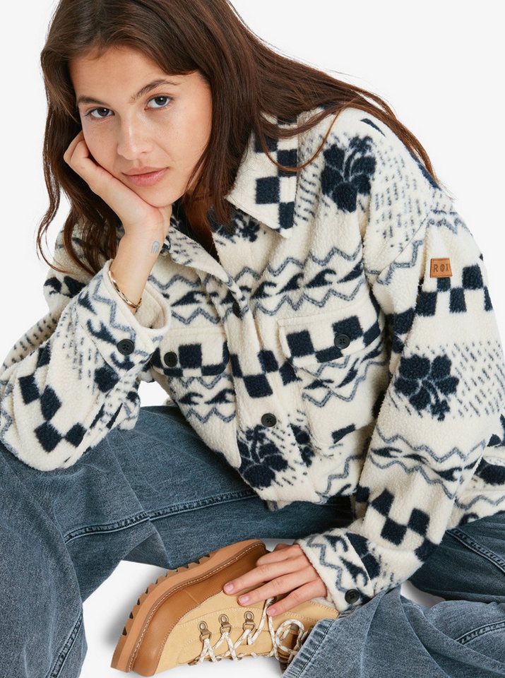 Roxy Kapuzensweatshirt MORNING CRUSH S TEC5 PARCHMENT MORNING CRUSH von Roxy