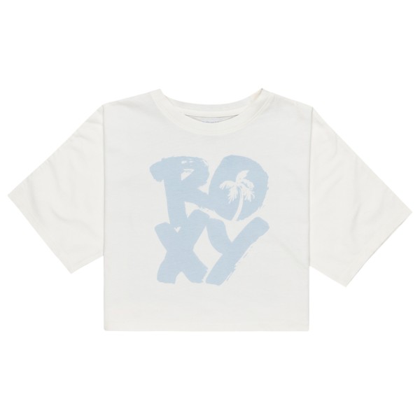 Roxy - Kid's Boxy Crop Started - T-Shirt Gr 14 Years weiß von Roxy