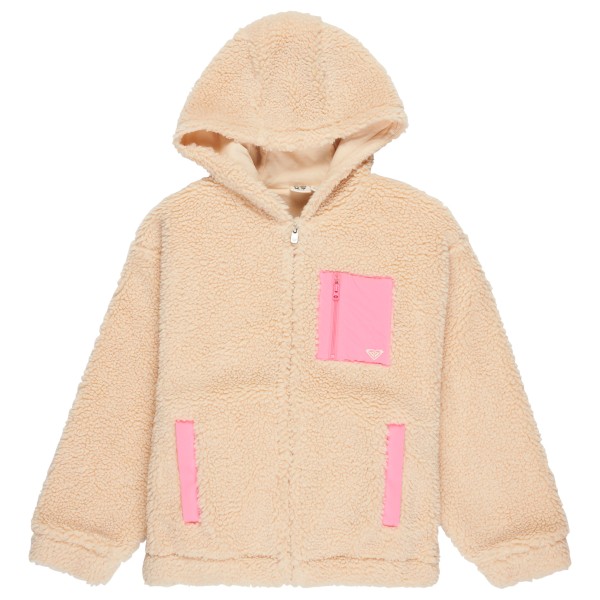 Roxy - Kid's Perfect Cloud - Fleecejacke Gr 4 Years - XXS beige von Roxy