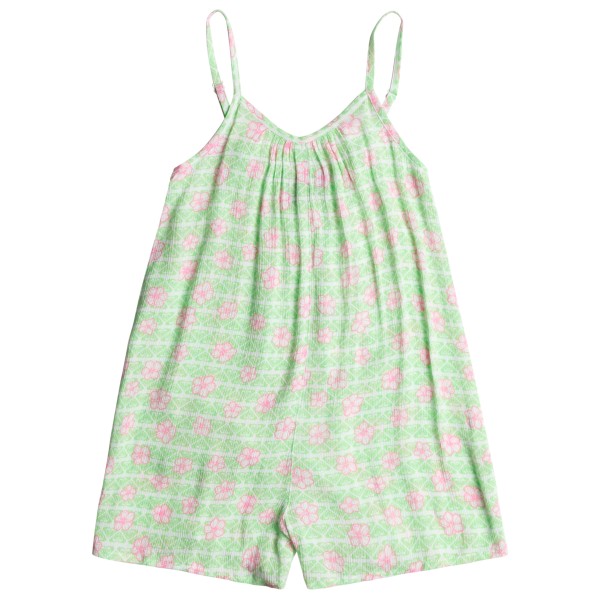 Roxy - Kid's Soulful Blooms Short Romper - Jumpsuit Gr 2 Years;3 Years;4 Years;5 Years;6 Years;7 Years grün von Roxy