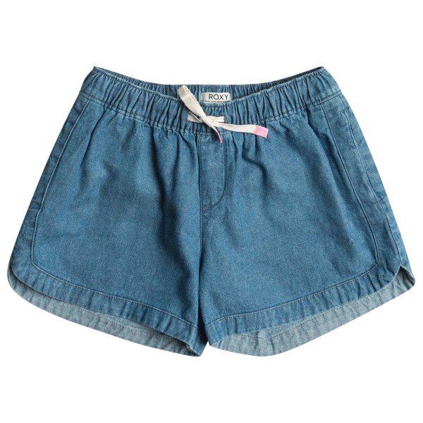 Roxy - Kid's Una Mattina Denim - Shorts Gr 14 Years blau von Roxy