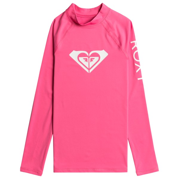 Roxy - Kid's Whole Hearted L/S - Lycra Gr 14 Years - XL rosa von Roxy