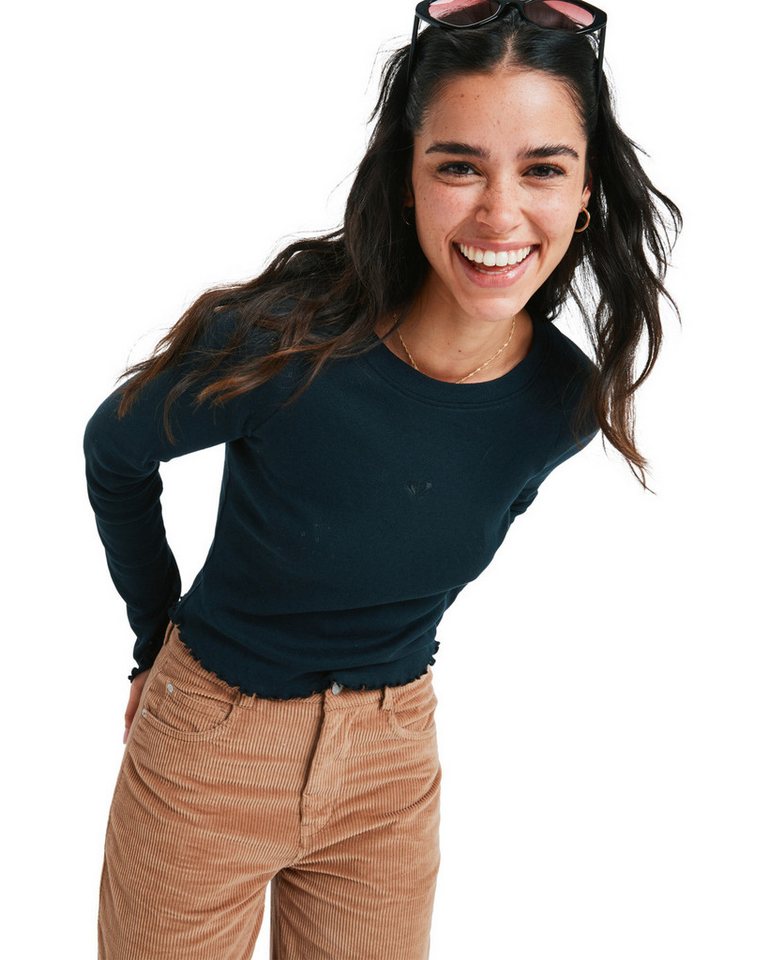 Roxy Langarmshirt Time Off Pointelle Roxy Langarmshirt Time Off Pointelle von Roxy