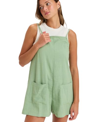 Roxy Lavender Haze - Strappy Romper for Women - Einteiler mit Spaghettiträgern - Frauen - Grün. von Roxy