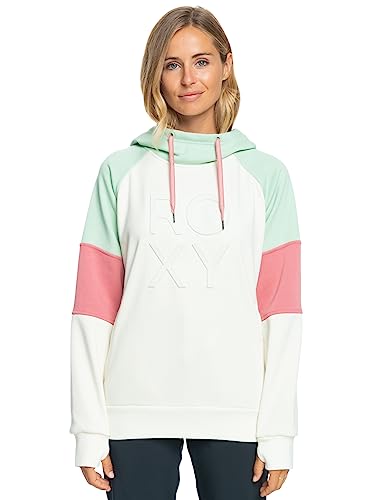 Roxy Liberty - Technical Hoodie for Women - Funktioneller Kapuzenpulli - Frauen - M - Weiss. von Roxy