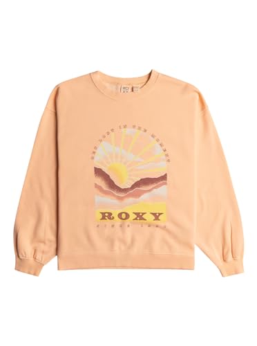 Roxy Lineup – Kapuzenpullover für Mädchen 4-16 ERGFT03926, Rosa – Peach Parfait, 14 Jahre von Roxy