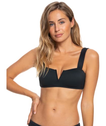 Roxy Love The Coco - Bikini Top for Women - Bralette-Bikinioberteil - Frauen - S - Schwarz. von Roxy