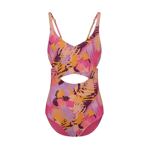 Roxy Mädchen Einteiliger Badeanzug mit UPF 50+ Sonnenschutz, schnell trocknender Badeanzug, Rose Bliss, 10 von Roxy