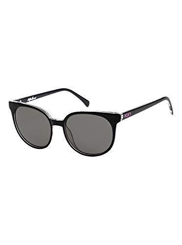 Roxy Mädchen Makani Sonnenbrille, Shiny Black/Grey, One Size von Quiksilver