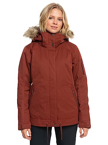 Roxy Meade - Technical Snow Jacket for Women - Funktionelle Schneejacke - Frauen - M - Braun. von Roxy
