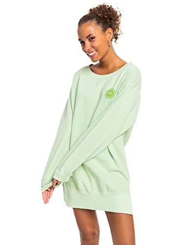 Roxy Meeting Up - Oversized Sweatshirt Dress for Women - Frauen. von Roxy