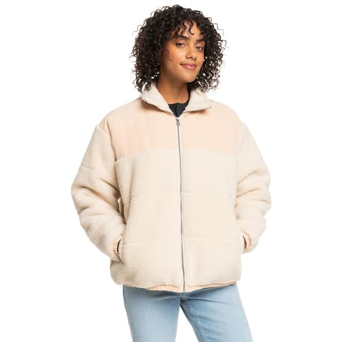 Roxy Miracle Mile - Quilted Jacket for Women - Gesteppte Jacke - Frauen - M - Braun. von Roxy