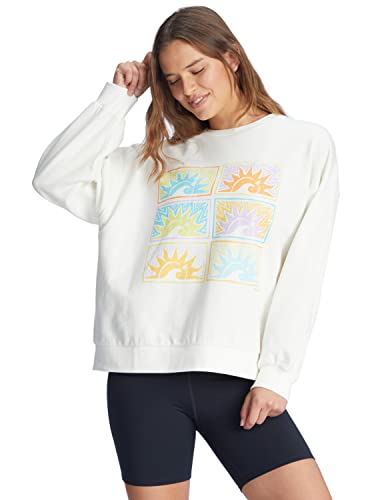 Roxy Damen Sweatshirt Morning Hike Snow White L von Roxy