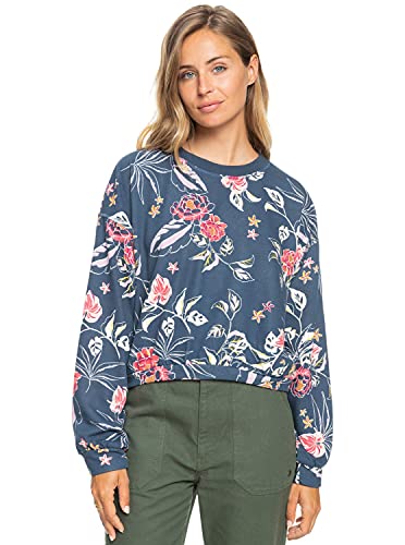 Roxy Off to The Beach - Sweatshirt for Women - Sweatshirt - Frauen - XS - Blau. von Roxy