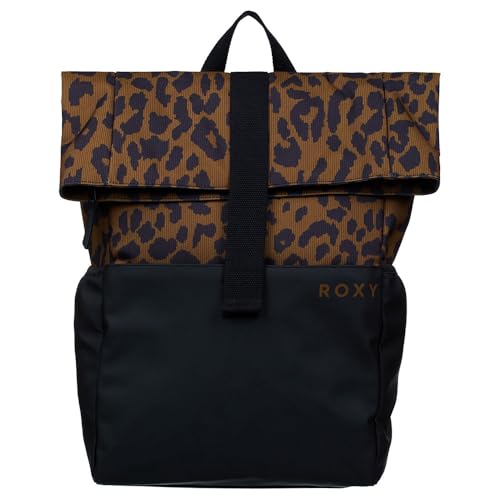 Roxy Pop It Leo - Medium Backpack for Women - Mittelgroßer Rucksack - Frauen - One Size - Schwarz. von Roxy