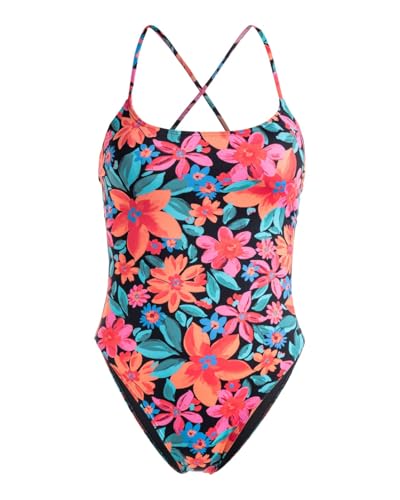Roxy Printed Beach Classics - One-Piece Swimsuit for Women - Badeanzug - Frauen - S - Schwarz. von Roxy