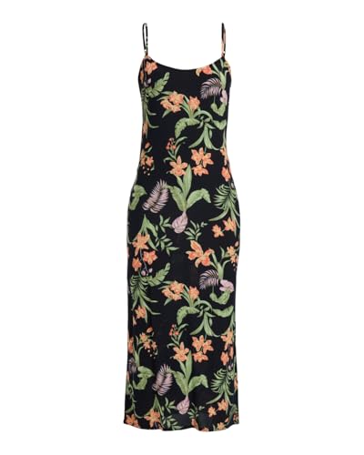 Roxy Rainbow Shores - Maxi Dress for Women - Maxikleid - Frauen - M - Schwarz. von Roxy