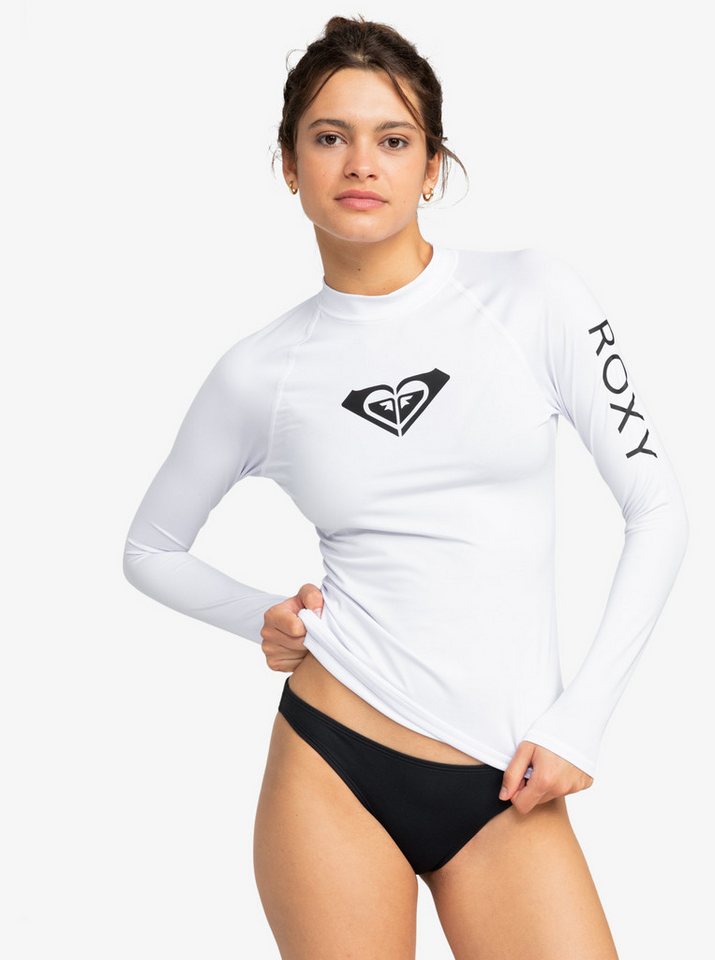 Roxy Rash Guard Whole Hearted - Langärmliger Rashguard mit UPF 50 von Roxy