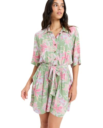 Roxy Real Yesterday - Playsuit for Women - Playsuit - Frauen - Grün. von Roxy