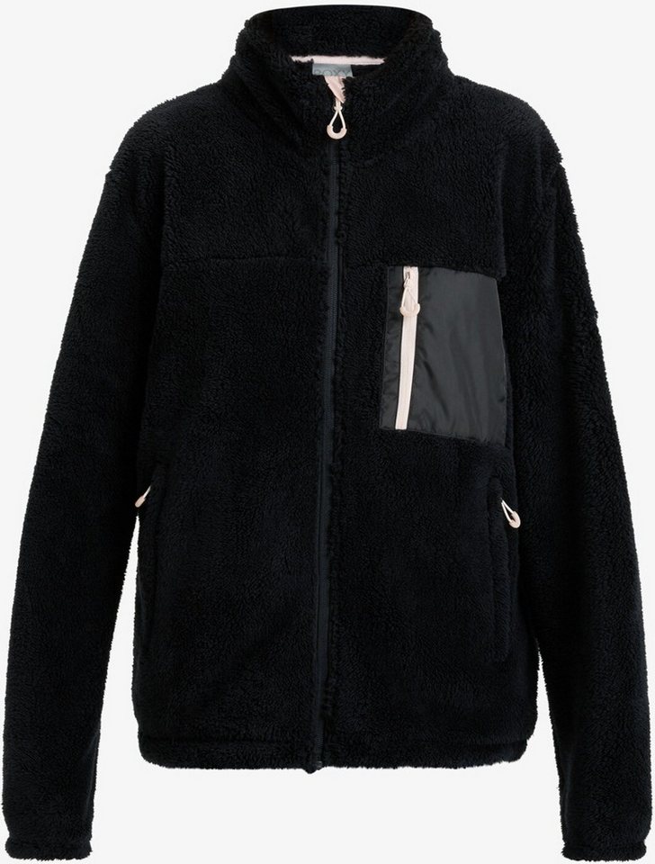 Roxy Rollkragenpullover ALABAMA FULL ZIP SOLID KVJ0 TRUE BLACK Roxy Rollkragenpullover ALABAMA FULL ZIP SOLID KVJ0 TRUE BLACK von Roxy