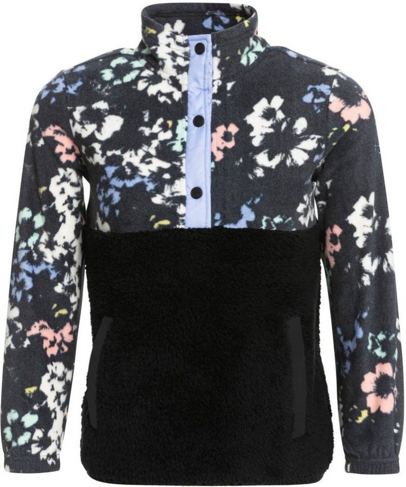 Roxy Rollkragenpullover ALABAMA GIRL G OTLR KVJ1 TRUE BLACK BLACK FLOWERS von Roxy
