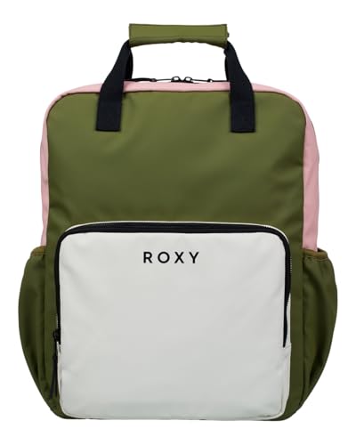 Roxy Schoolie - Medium Backpack for Women - Mittelgroßer Rucksack - Frauen - Grün. von Roxy