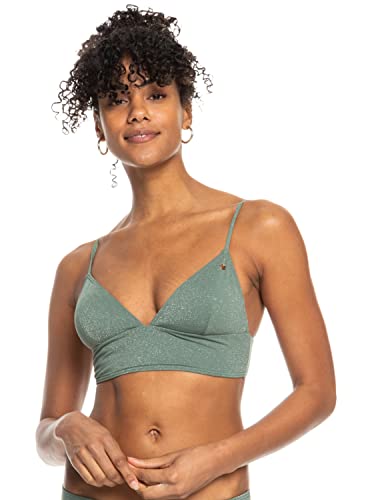 Roxy Shimmer Time - Fixed Triangle Bikini Top for Women - Frauen. von Roxy