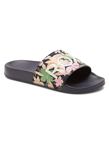 Roxy Slippy Sandale, LT Navy/PINK, 30 EU von Roxy