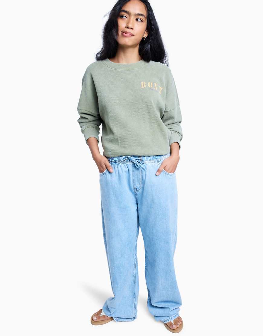 Roxy - Stunning View - Locker geschnittene Jogginghose in Beau Blue-Blau von Roxy