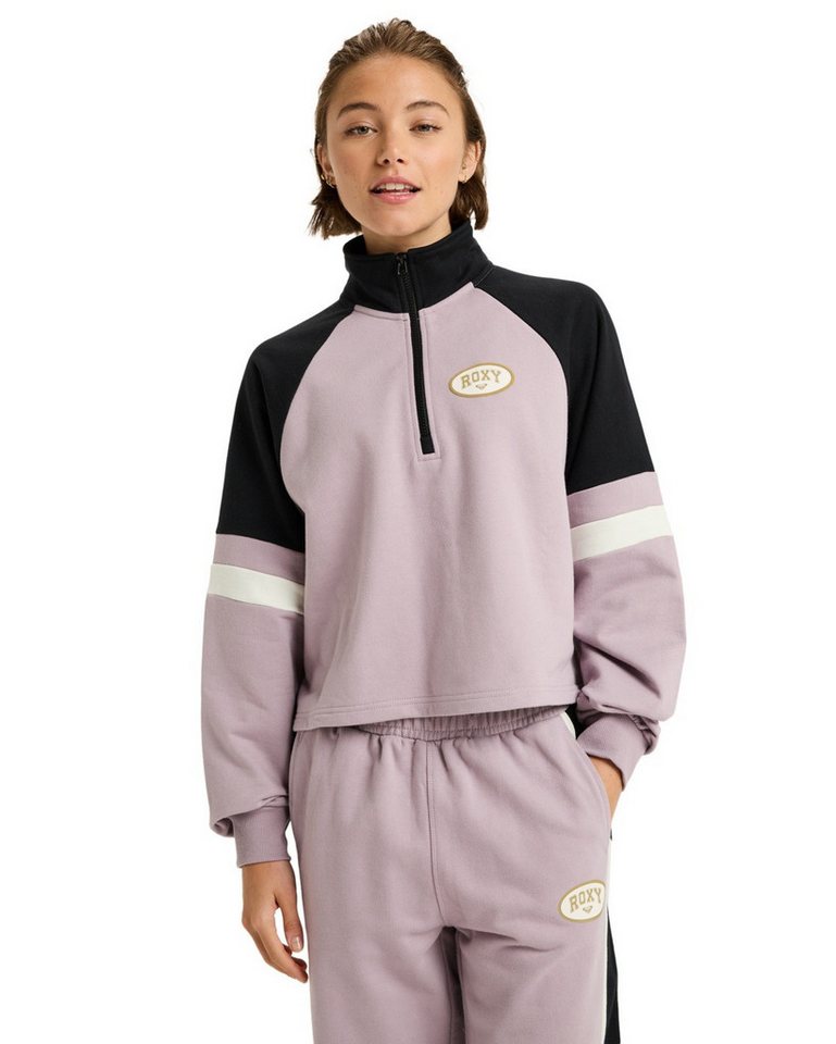 Roxy Sweatshirt Essential Energy Boxy Half Zip von Roxy