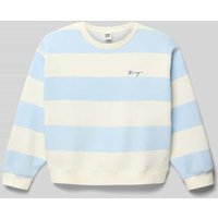Roxy Sweatshirt mit Label-Stitching Modell 'LITTLE THINGS CREW' in Bleu, Größe 152 Roxy Sweatshirt mit Label-Stitching Modell 'LITTLE THINGS CREW' in Bleu, Größe 152 von Roxy