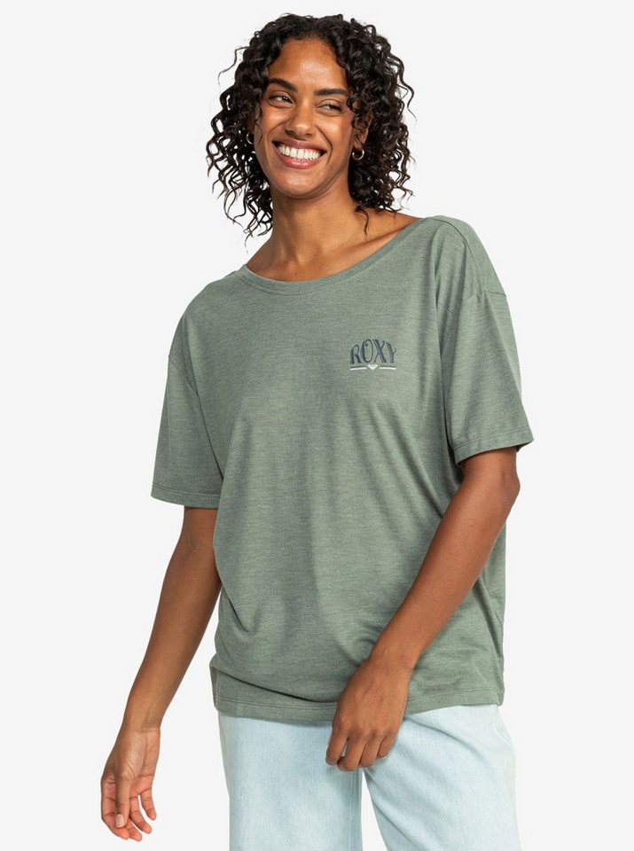 Roxy T-Shirt ROXY T-Shirt Beach Band Agave Green von Roxy