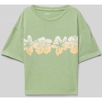 Roxy T-Shirt mit Rundhalsausschnitt Modell 'SUN FOR ALL SEASONS' in Lind, Größe 140 von Roxy