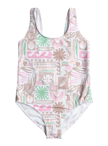 Roxy Totally Iconic - One-Piece Swimsuit for Girls 6-16 - Badeanzug - Mädchen 6-16 - 10 - Weiss. Roxy Totally Iconic - One-Piece Swimsuit for Girls 6-16 - Badeanzug - Mädchen 6-16 - 10 - Weiss. von Roxy